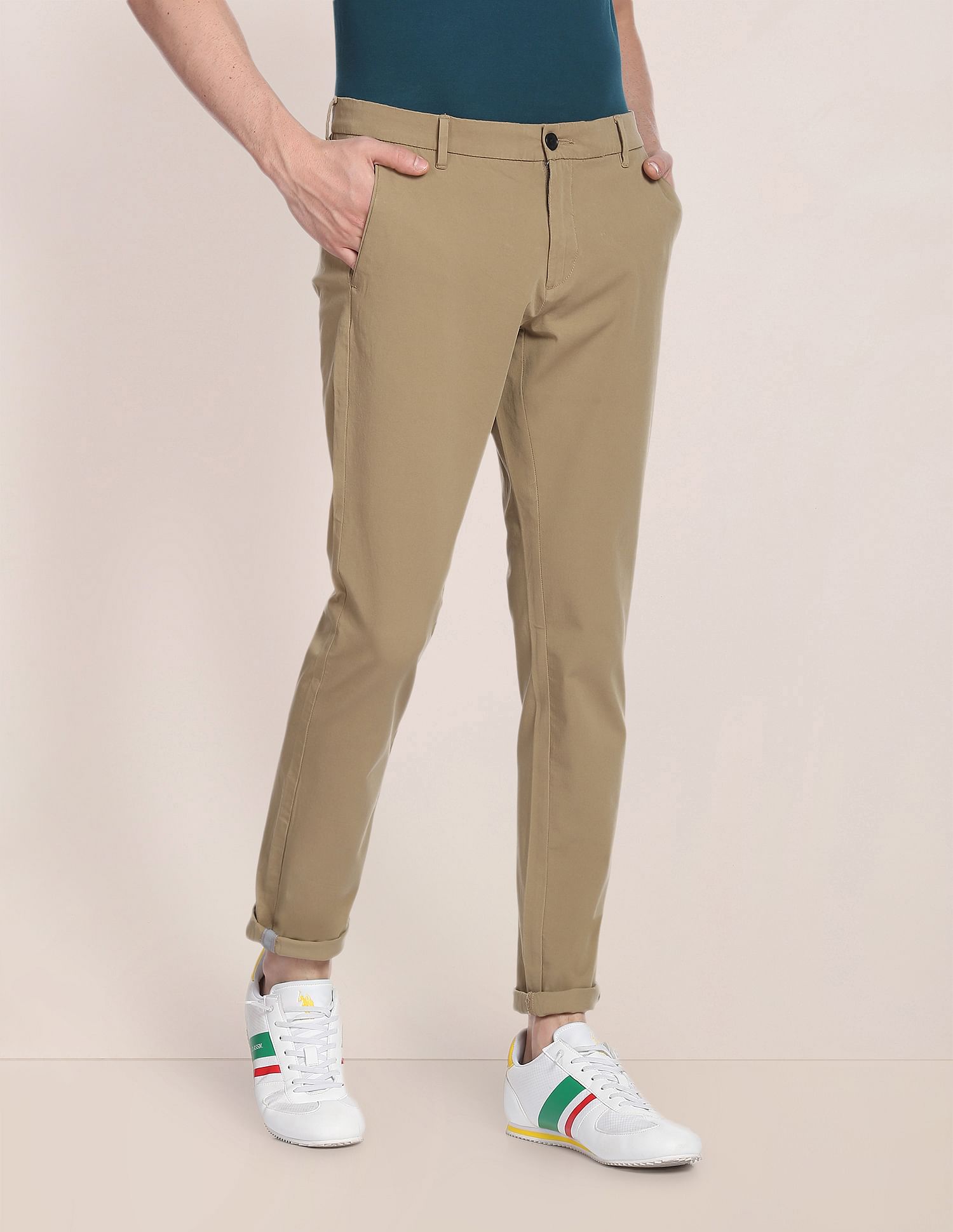 U.S. Polo Assn. Austin Trim Fit Twill Trousers