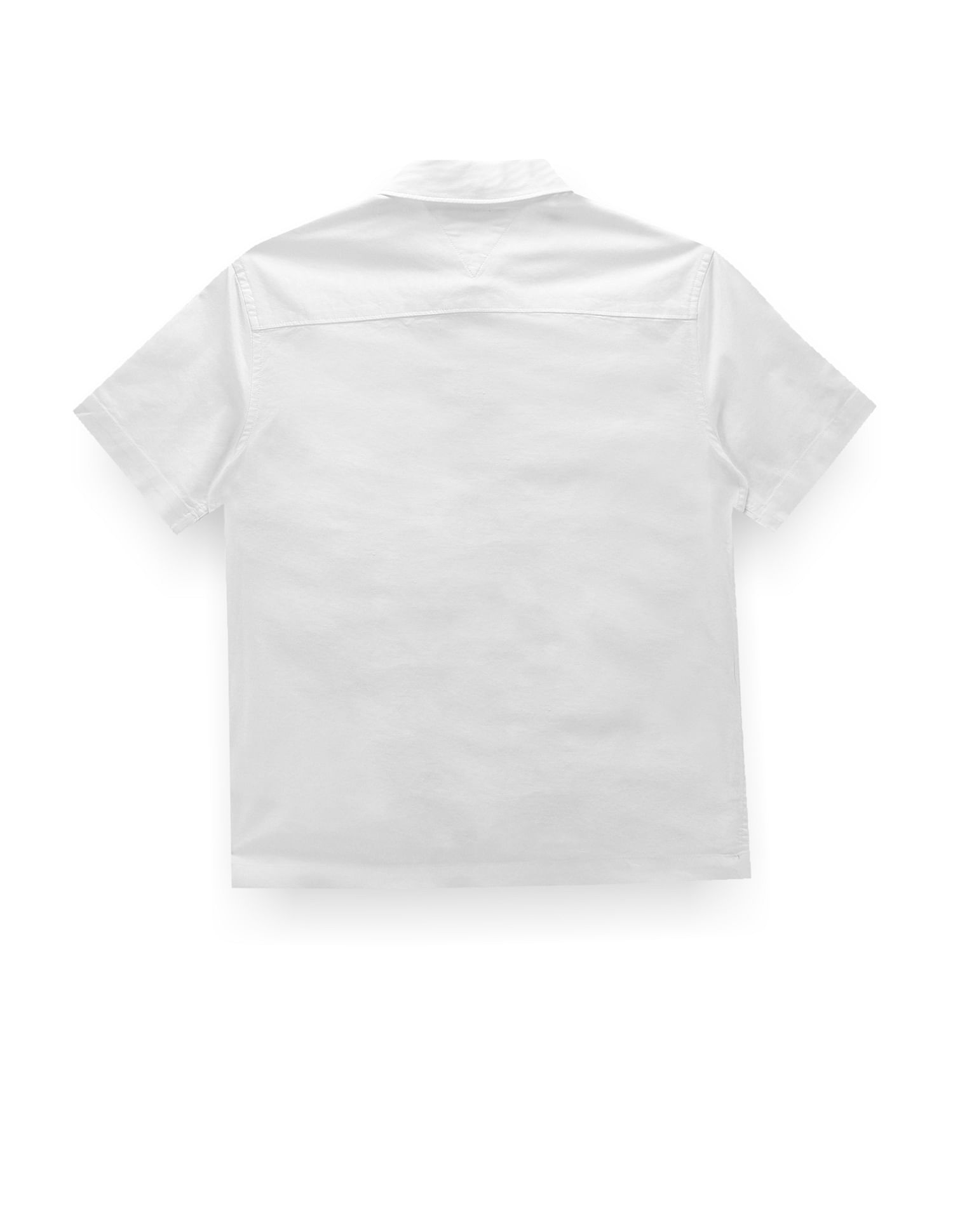 Tommy Hilfiger Kids Boys Solid Oxford Shirt