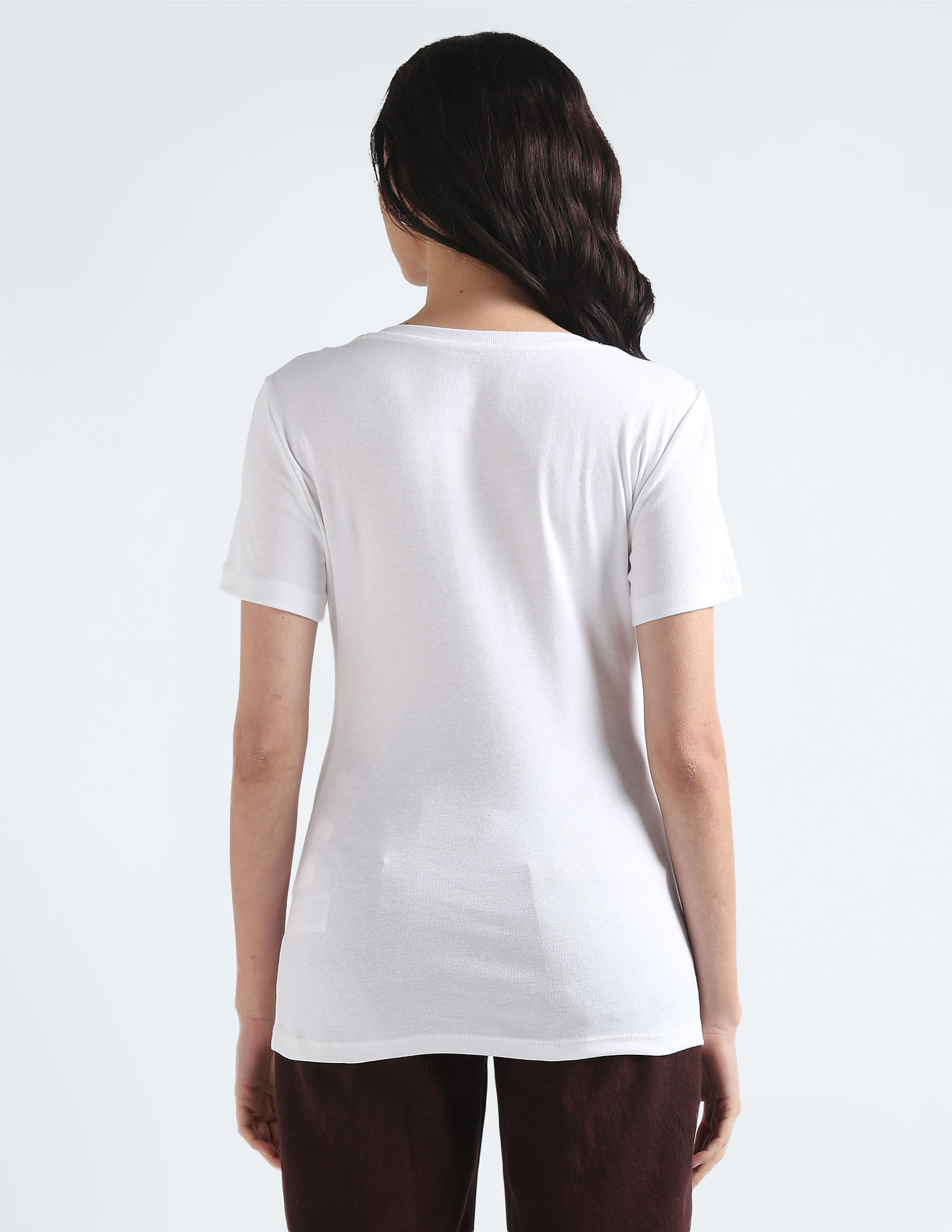 Tommy Hilfiger V-Neck Pure Cotton T-Shirt