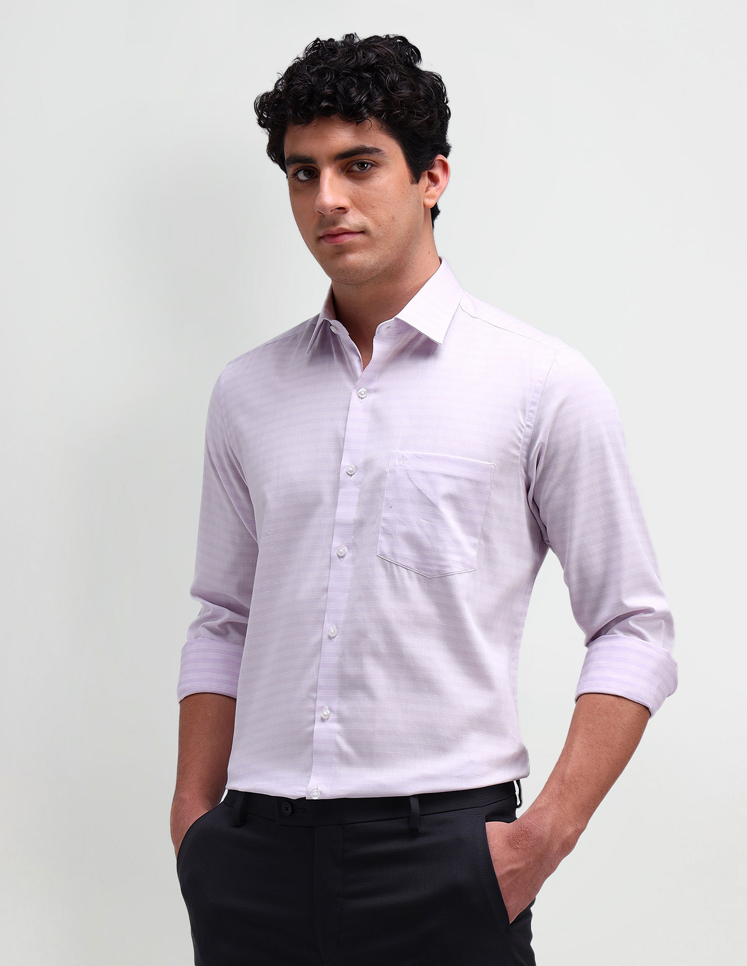 Arrow Liberty Classic Horizontal Striped Shirt
