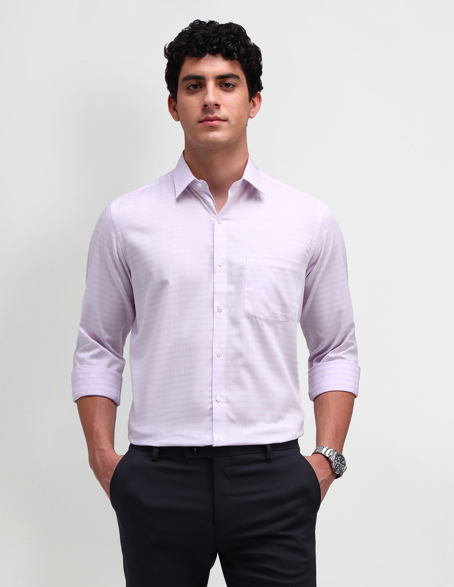 Arrow Liberty Classic Horizontal Striped Shirt