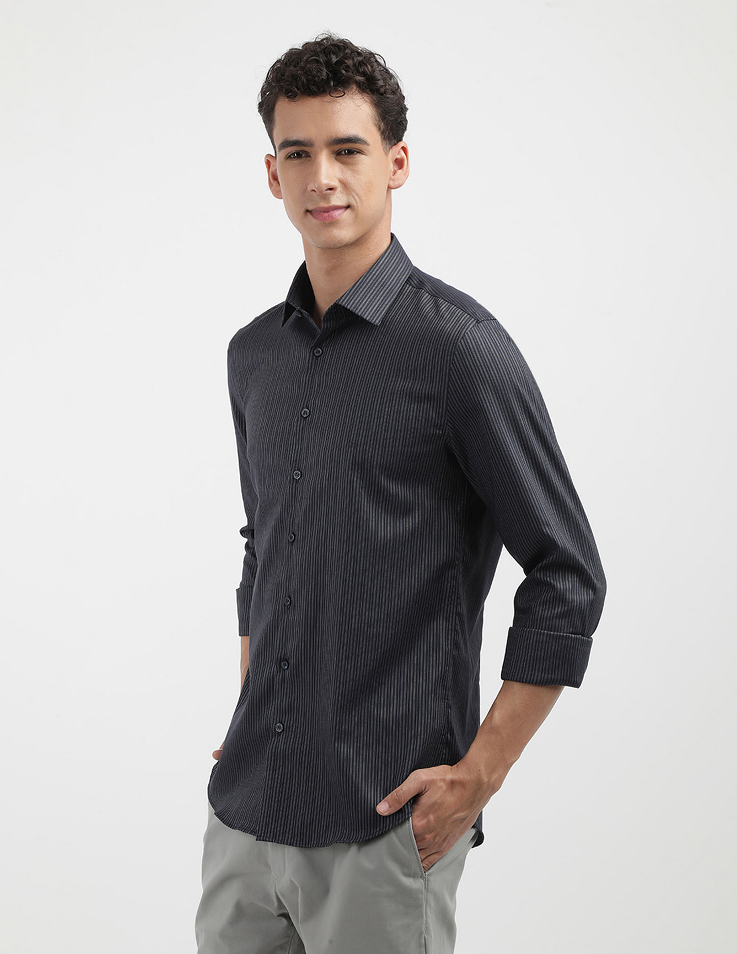 Calvin Klein Jeans Slim Fit Dobby Shirt