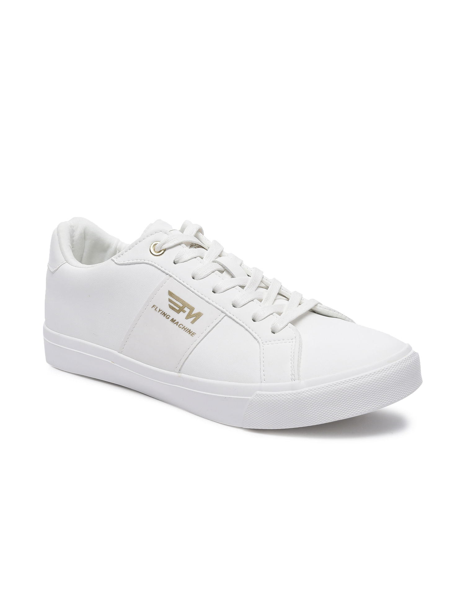 Buy Flying Machine Men Transparent  Off White Sneakers  Casual Shoes for  Men 7786385  Myntra
