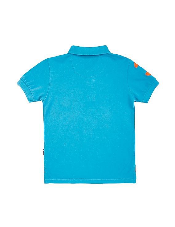 U.S. Polo Assn. Kids Boys Solid Cotton Pique Polo Shirt