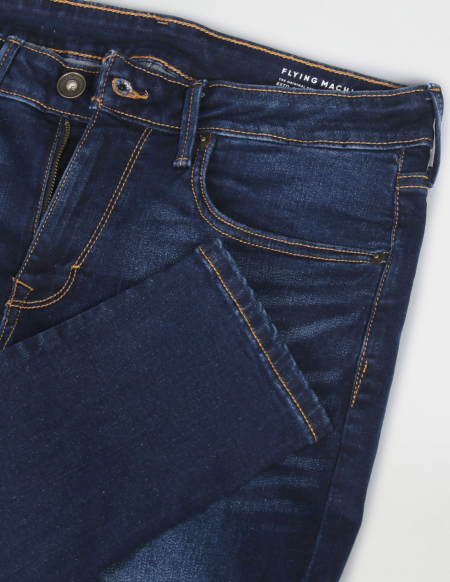 Flying Machine Jackson Skinny Fit Mid Rise Jeans
