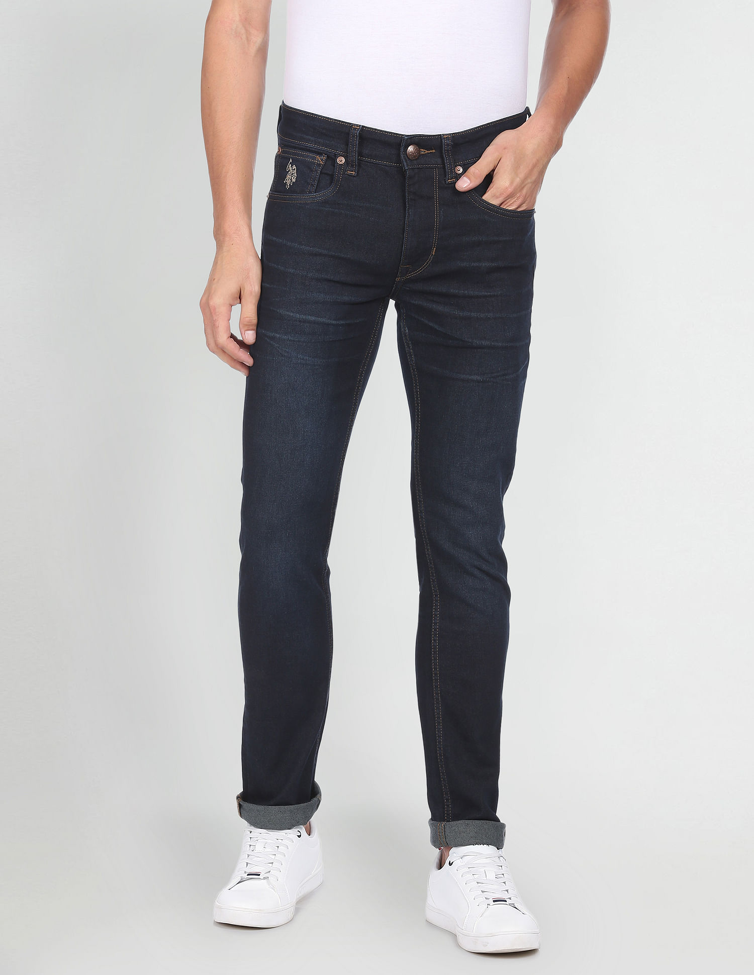U.S. Polo Assn. Denim Co. Regallo Skinny Fit Blue Jeans