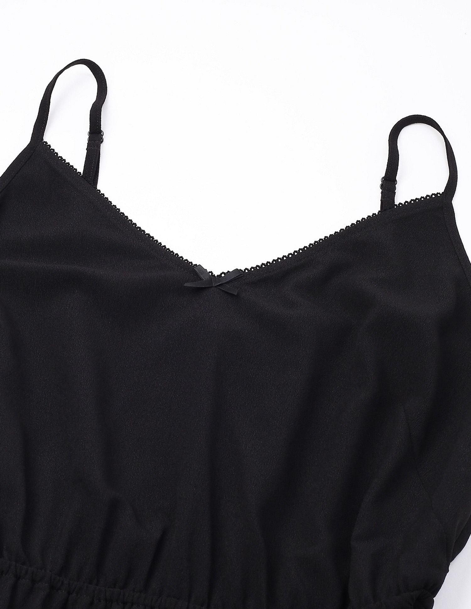 Tommy Hilfiger Cotton Straps Neck Slip Dress