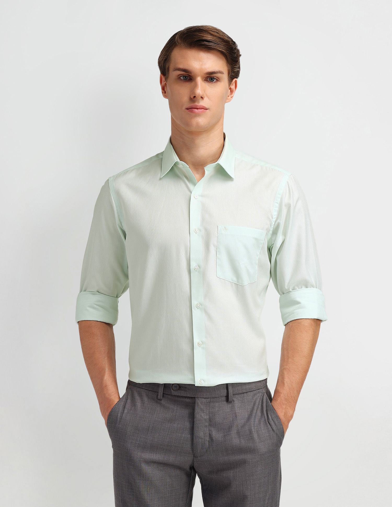 Arrow Liberty Classic Fit Cotton Shirt