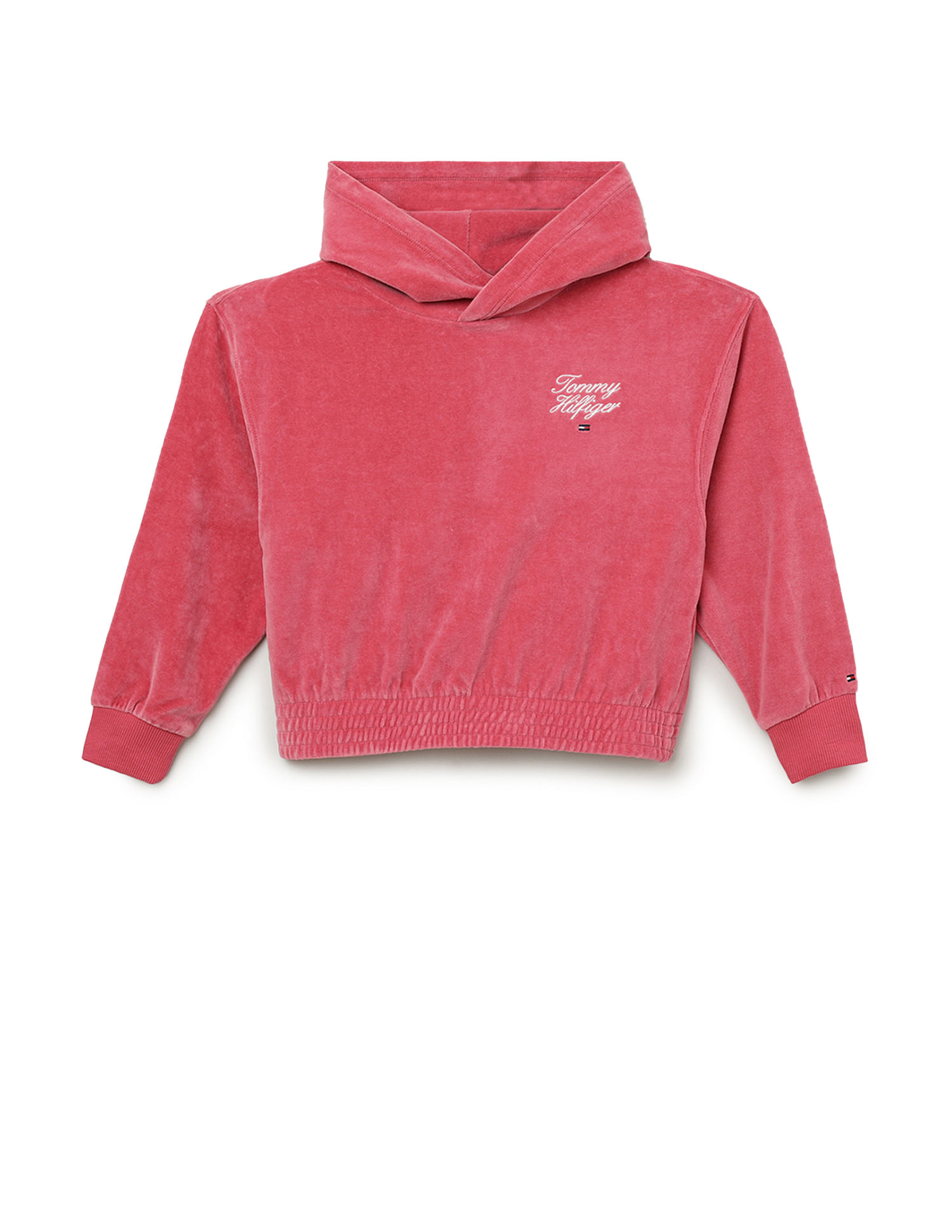 Tommy Hilfiger Kids Girls Relaxed Fit Hooded Sweatshirt