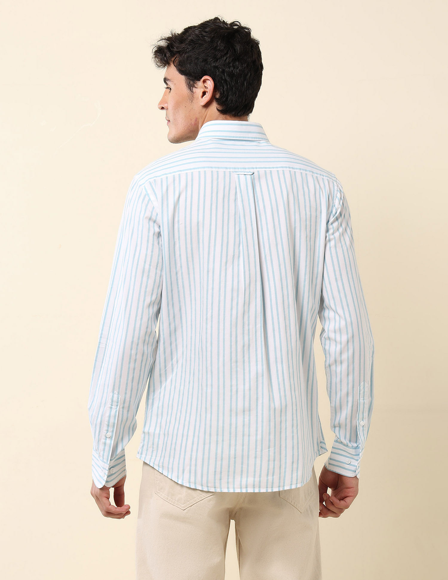 U.S. Polo Assn. Vertical Striped Pure Cotton Shirt