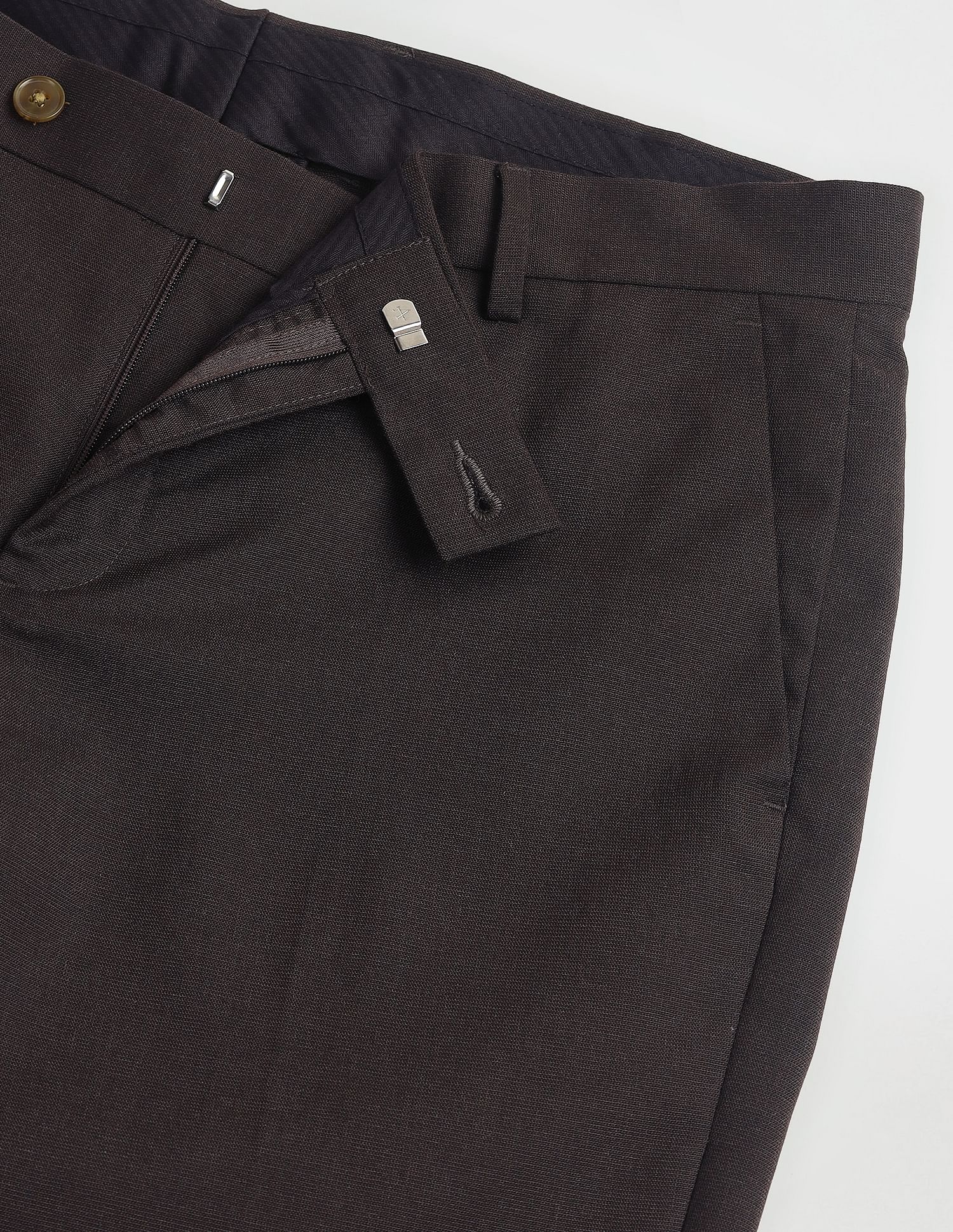 Arrow Mid Rise Tapered Fit Trousers
