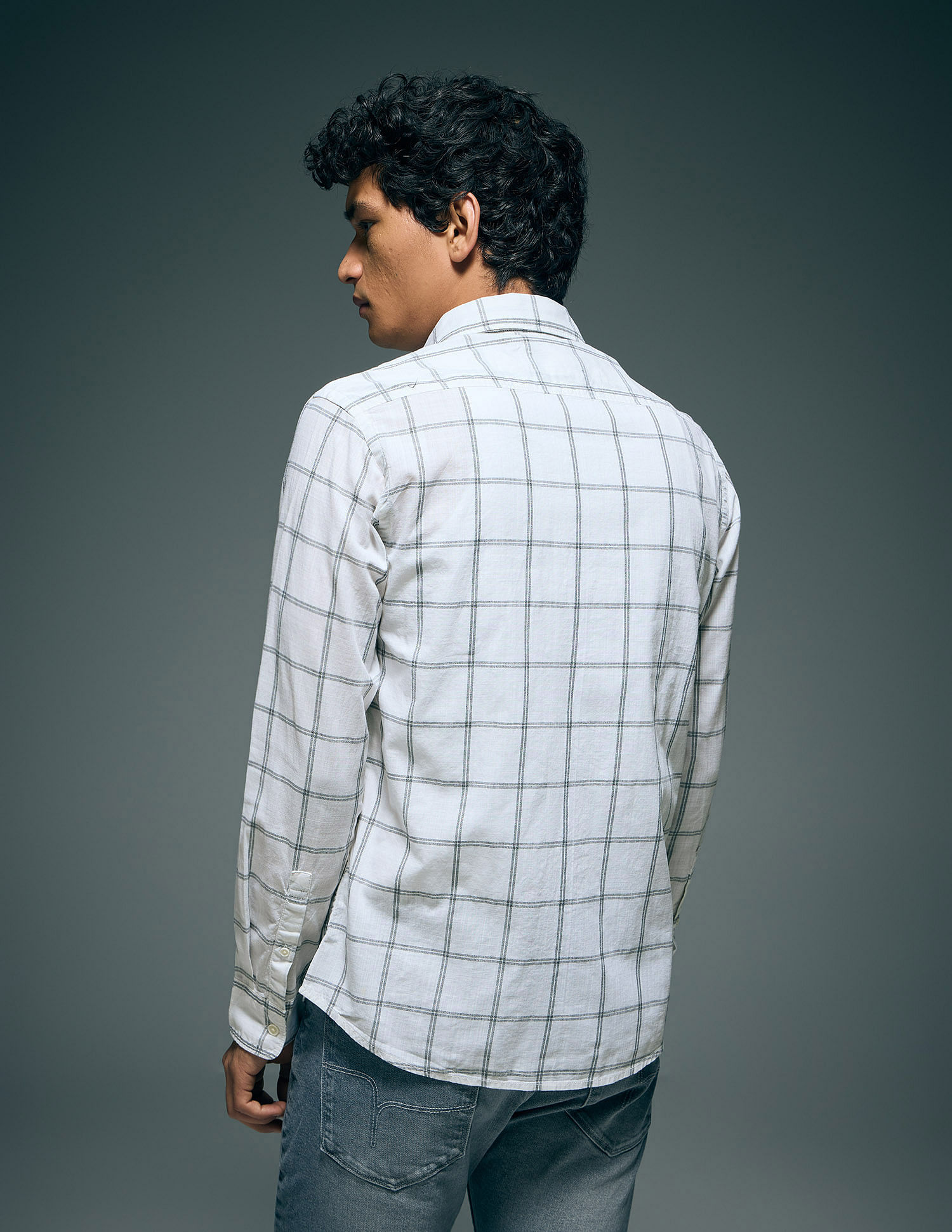 Flying Machine Slim Fit Essentials Shirt