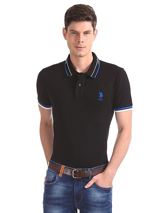U.S. Polo Assn. Regular Fit Pique Polo Shirt