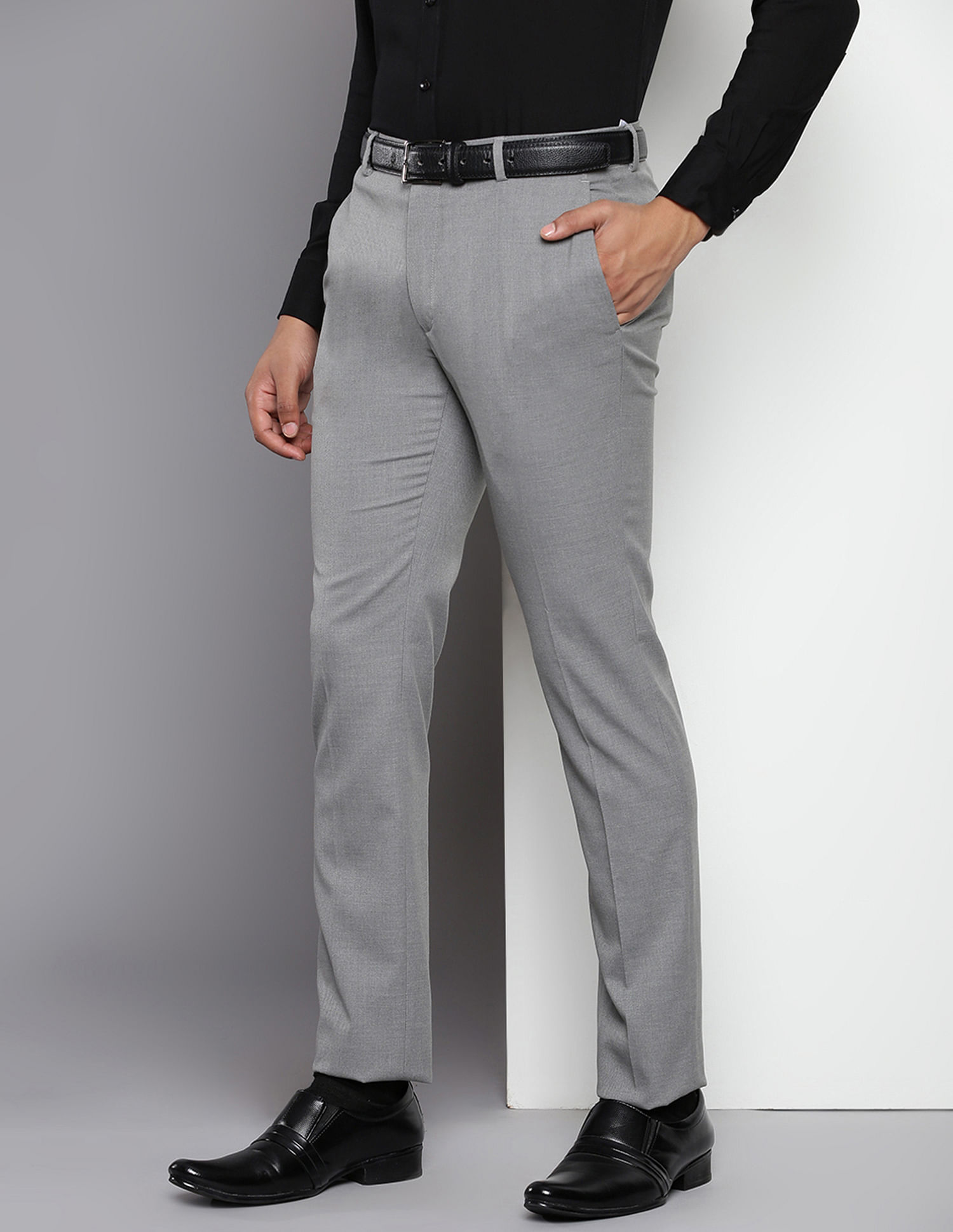 Tommy Hilfiger Solid Dobby Trousers