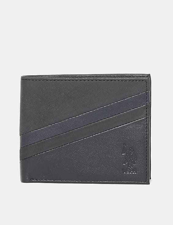 us polo leather wallet