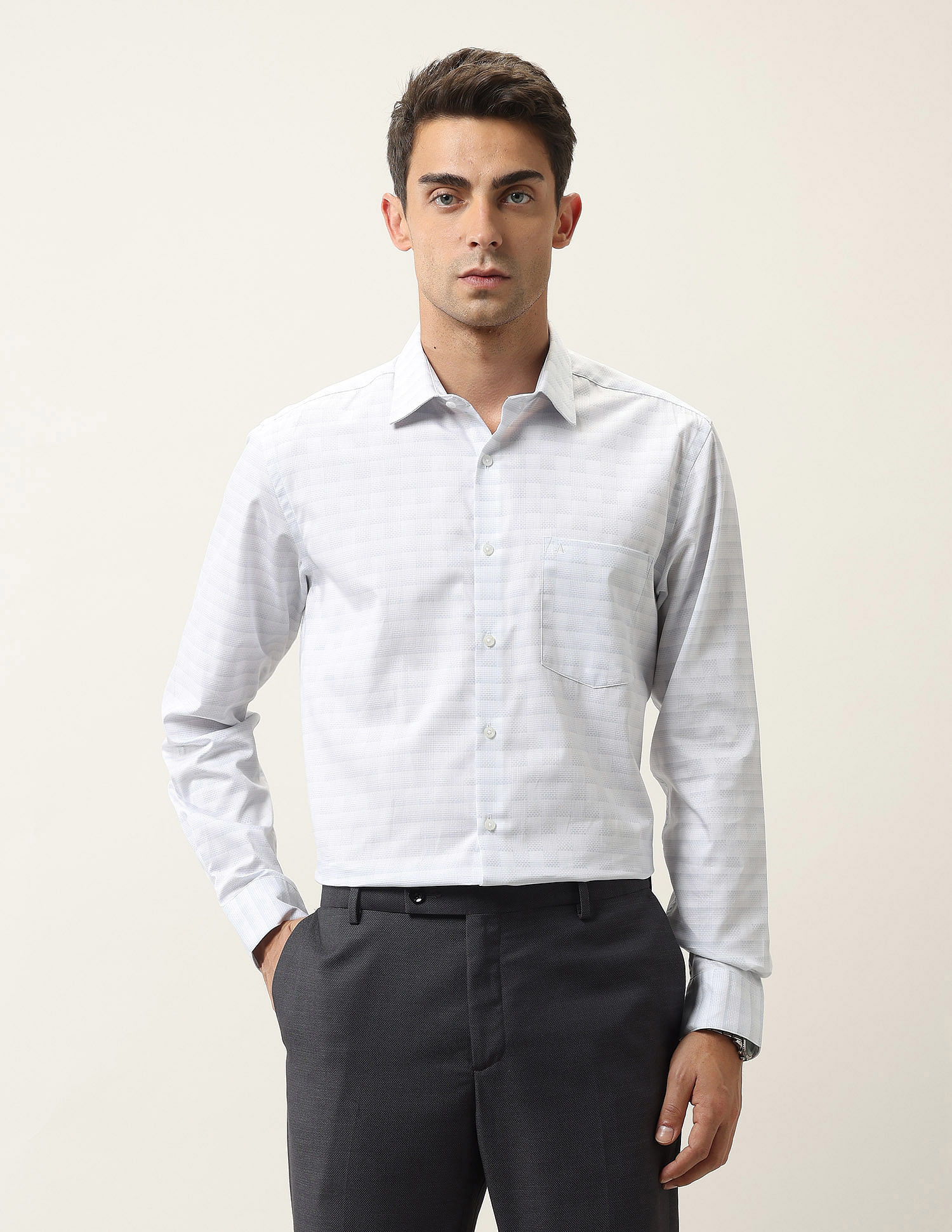 Arrow Ceremonial Pure Cotton Shirt