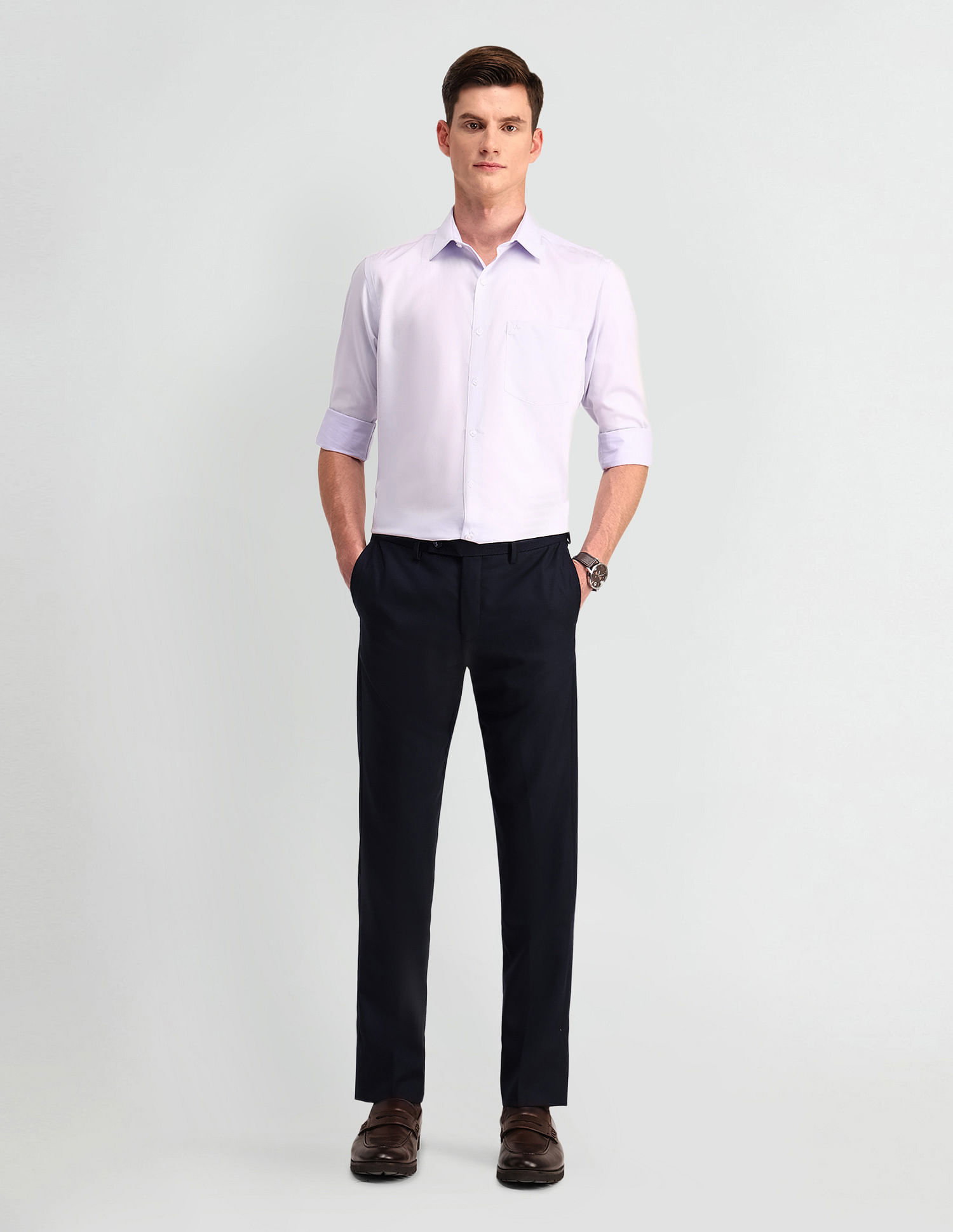 Arrow Liberty Classic Fit Cotton Shirt