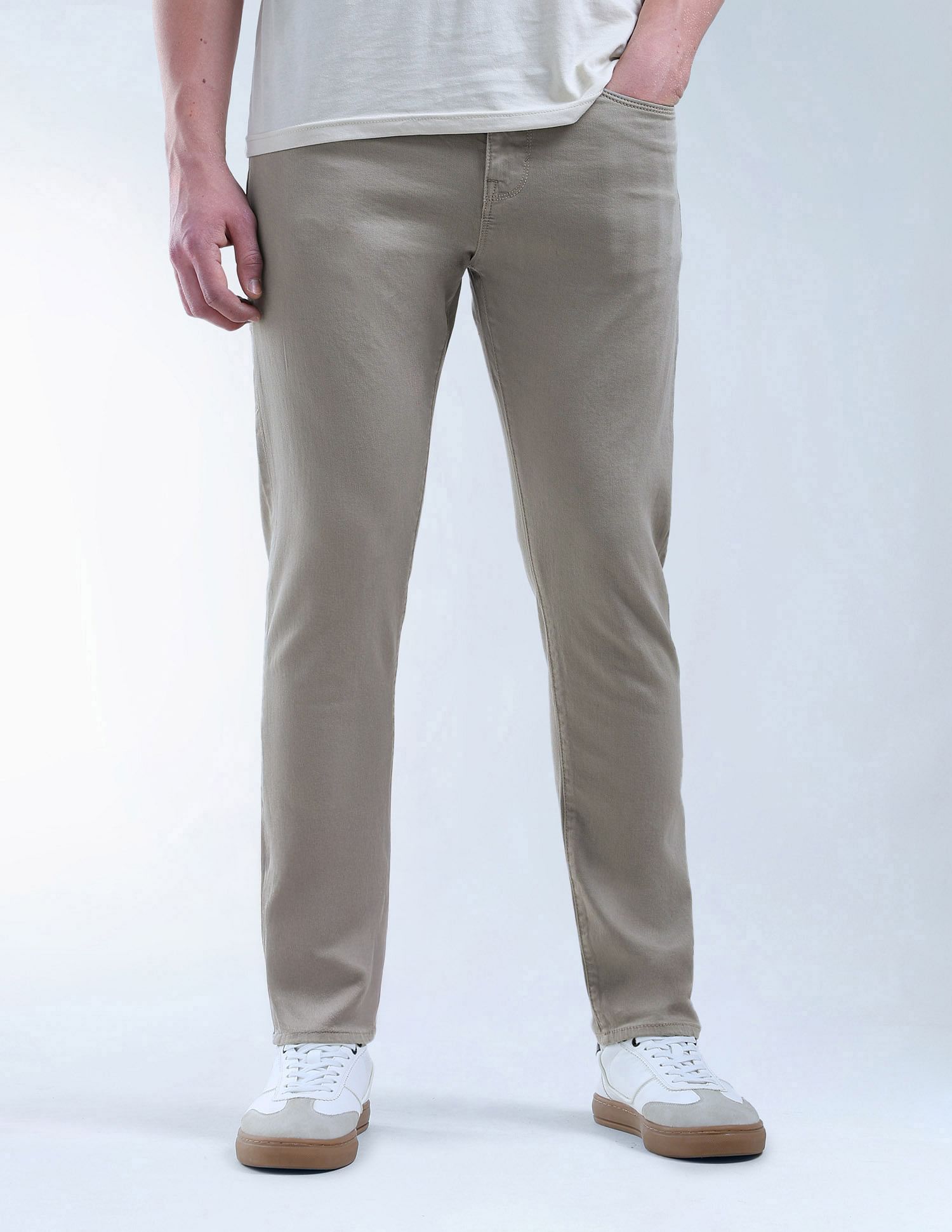 Flying Machine Slash Slim Tapered Fit F-Lite Jeans