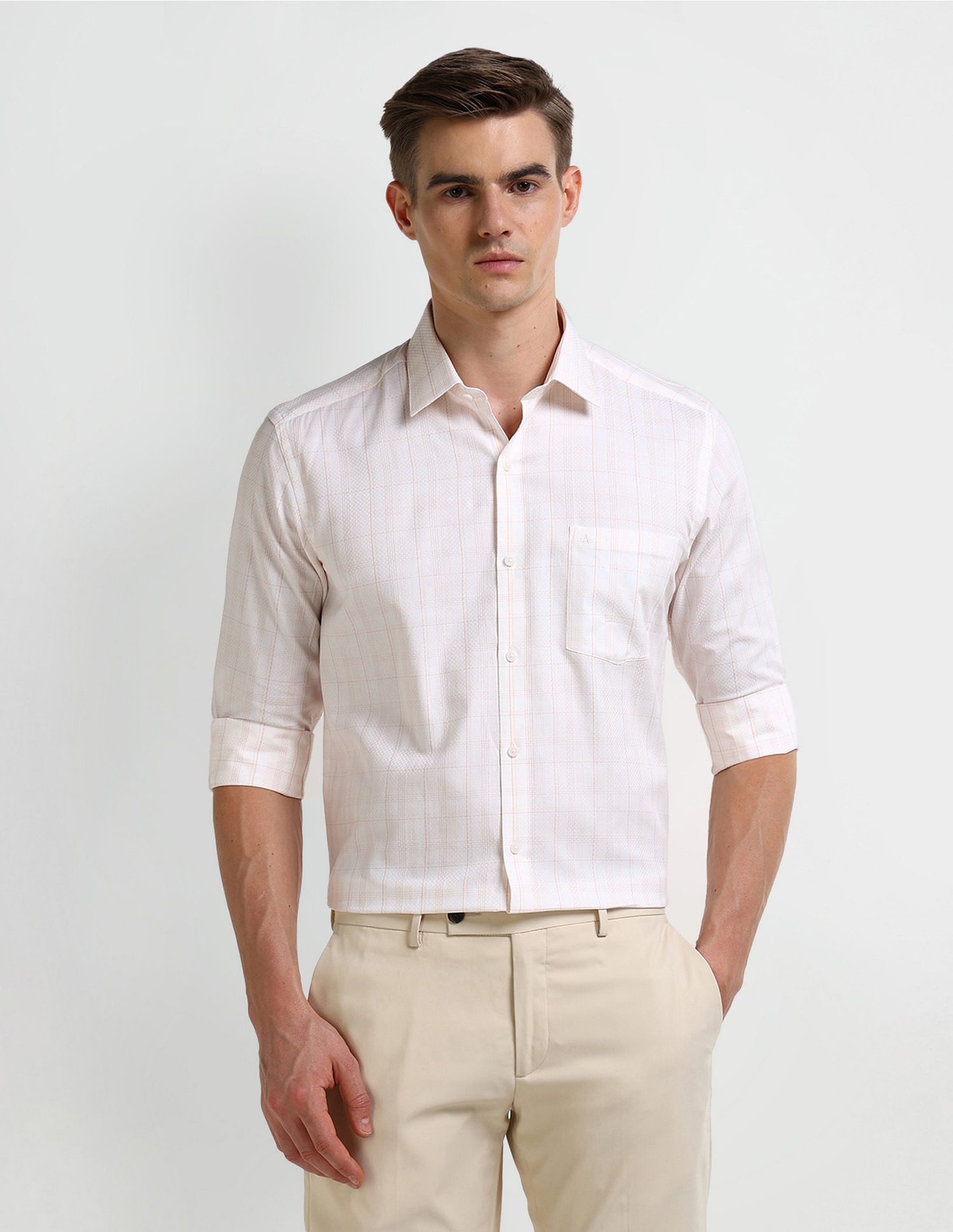 Arrow Tartan Checked Dobby Shirt