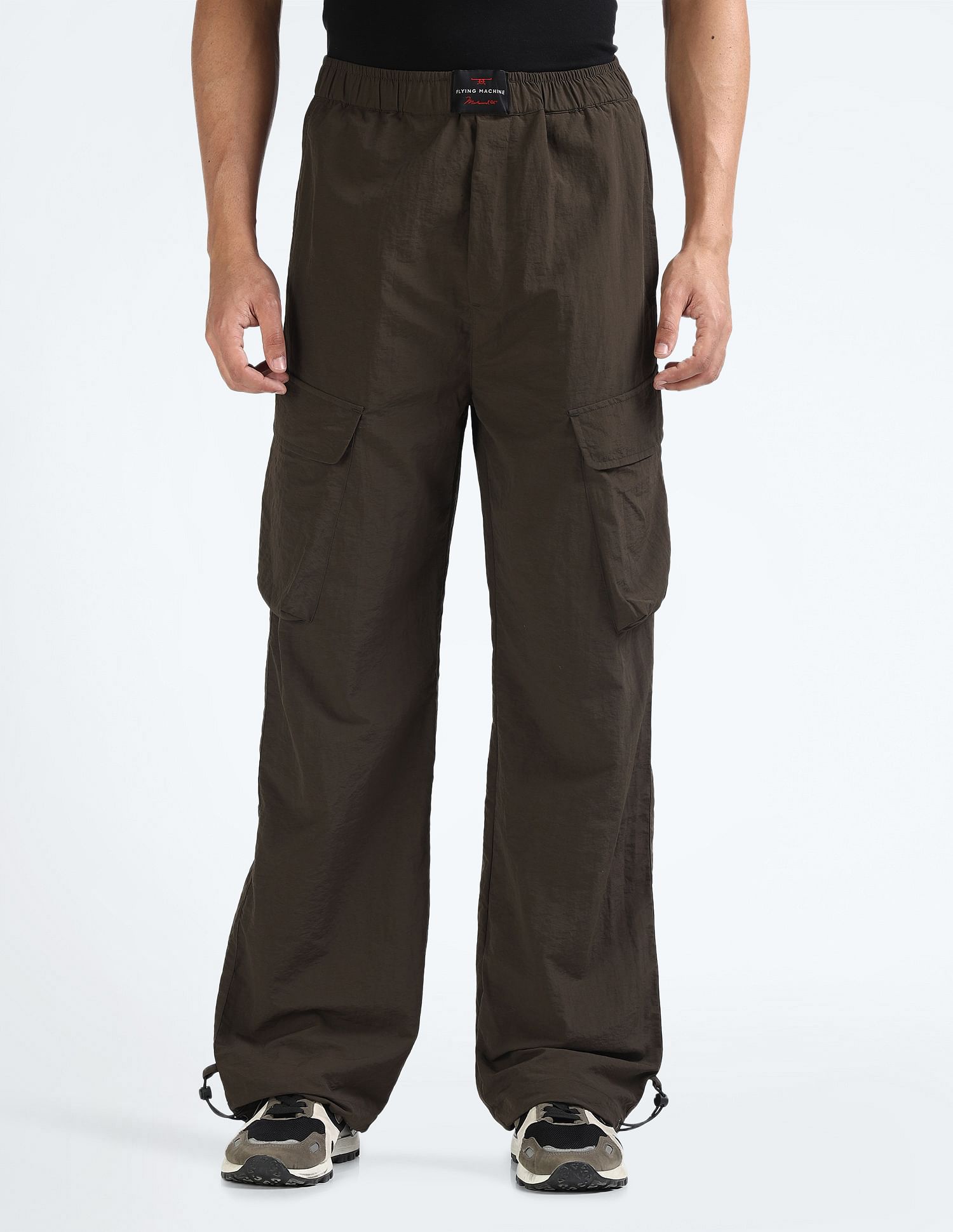Flying Machine Mohammad Ali Elasticized Waist Cargos