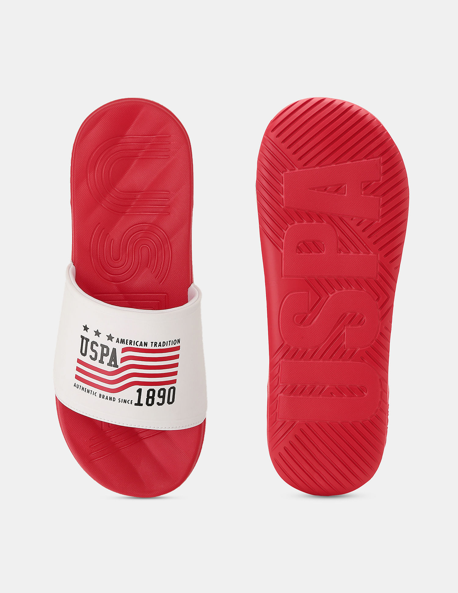 U.S. Polo Assn. Men Axer Open Toe Slippers