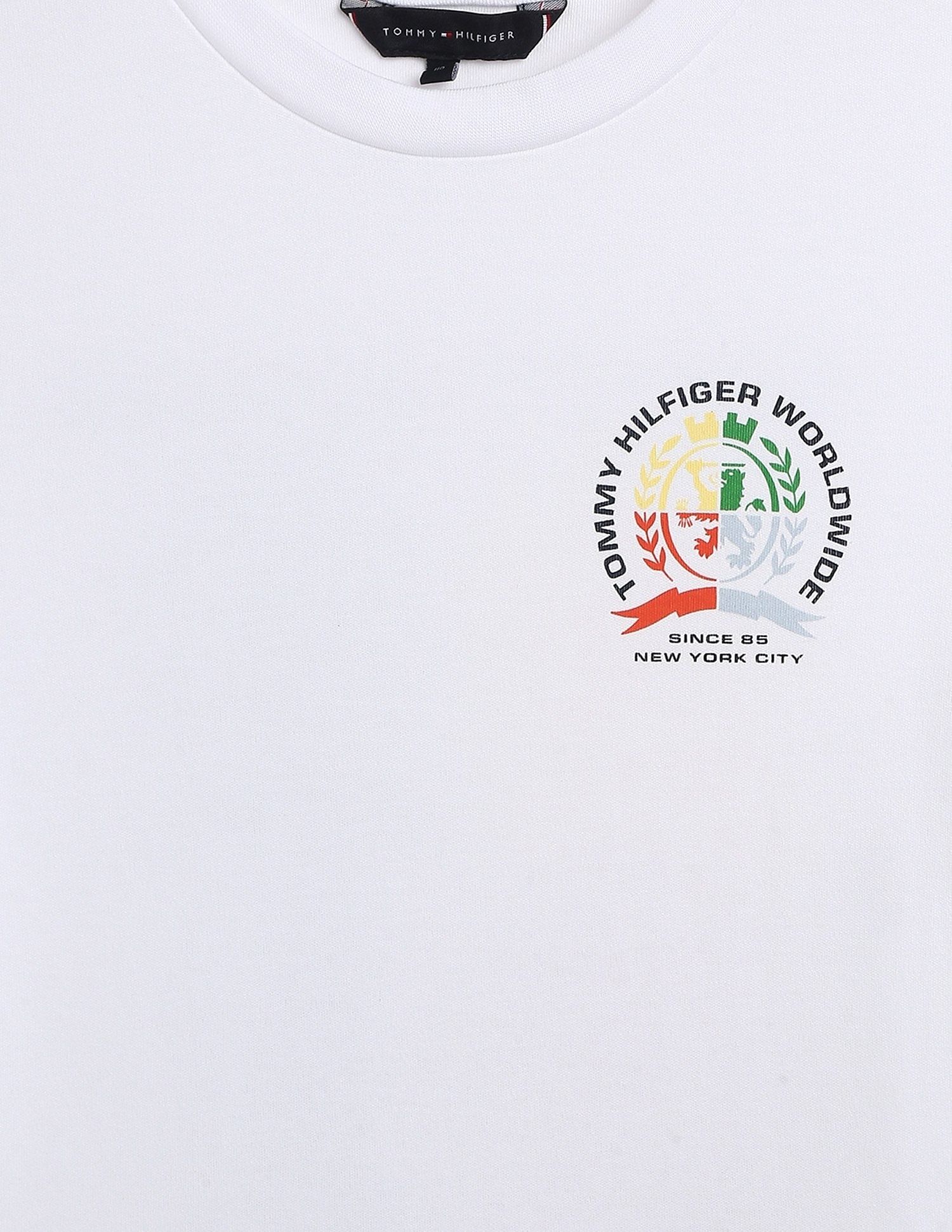 Tommy Hilfiger Kids Boys Graphic Regular-Fit Cotton T-Shirt