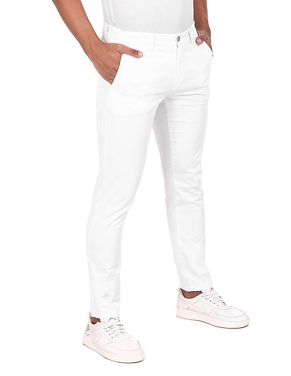 Buy U.S. POLO ASSN. Denver Slim Fit Twill Trousers online