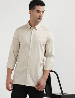 Tommy Hilfiger Sateen Slim Fit Shirt