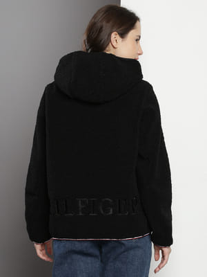 Buy Tommy Hilfiger Hooded Teddy Jacket