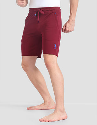 Uspa Innerwear Solid Active AS001 Lounge Shorts - Pack Of 1