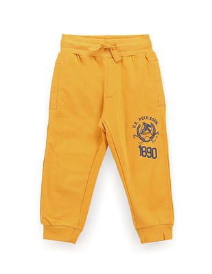 U S Polo Assn Kids Boys Solid Logo Joggers