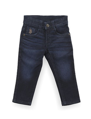 U S Polo Assn Kids Boys Slim Fit Blue Jeans