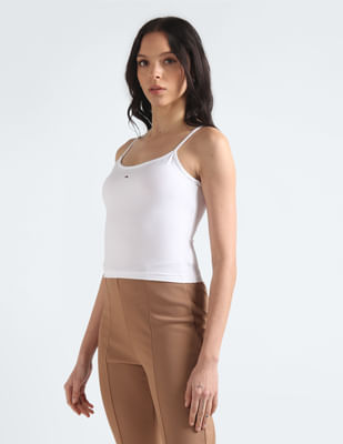 Buy Tommy Hilfiger Essential Strap Top - Pack Of 2 - NNNOW.com