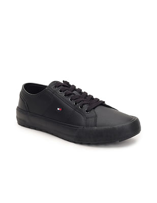 Tommy Hilfiger Men Cleated Leather Sneakers