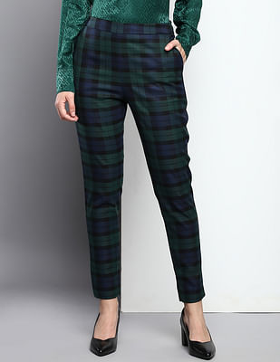 Black Watch Green Tartan check Leggings trousers with pocket (topshop a  like) | Pantalones, Combinar colores, Cuadros