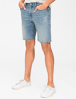 gap denim shorts mens