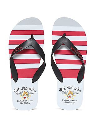 us polo assn flip flops online