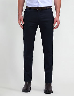 Arrow Denver Slim Checked Trousers