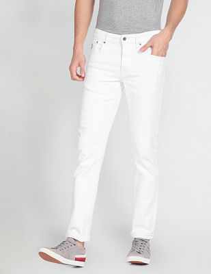 U S Polo Assn Denim Co Regallo Skinny Fit White Jeans