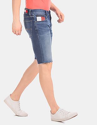 tommy hilfiger jean shorts mens