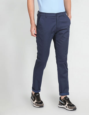 Arrow Sports Low Rise Jackson Skinny Fit Chinos