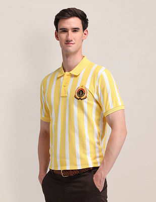 U S Polo Assn Striped Slim Fit Polo Shirt