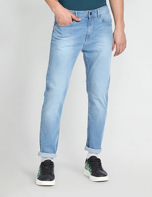 Flying Machine Slim Tapered Fit Stone Wash Jeans