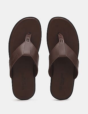 U S Polo Assn V-Strap Solid Langdon 2.0 Sandals