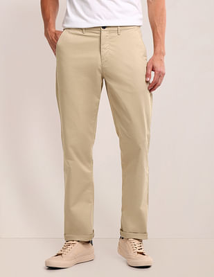 U S Polo Assn Riley Straight Solid Trousers