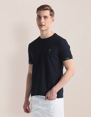 U S Polo Assn Solid Slim T-Shirt