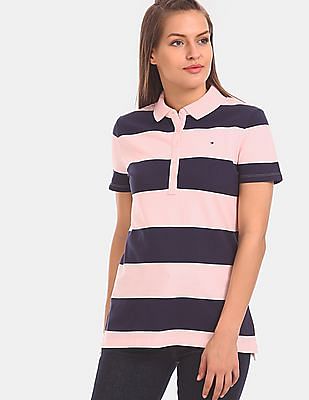 pink polo for women