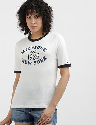 Tommy Hilfiger Varsity Ringer Round Neck T-Shirt