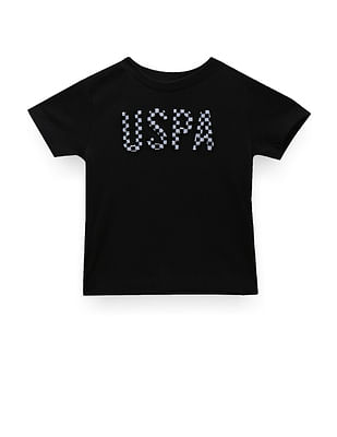 U S Polo Assn Kids Boys Pure Cotton T-Shirt