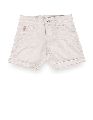 U S Polo Assn Kids Boys All Over Print Shorts